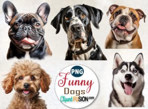 Funny dog clipart,funny dog png,