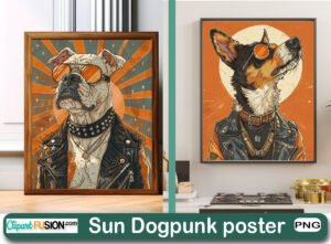 Dog poster,