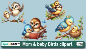 Flying bird clipart